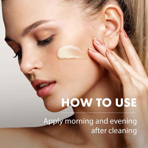 Dermasof Ultimate Rejuvenating Moisturizer Face Cream with Vitamin C, Niacinamide, Anti Aging, Anti Wrinkle, Antioxidant, Firming, Repair, Brightening, Even Skin Tone, Reduce Dark Spots 1.7 Fl Oz