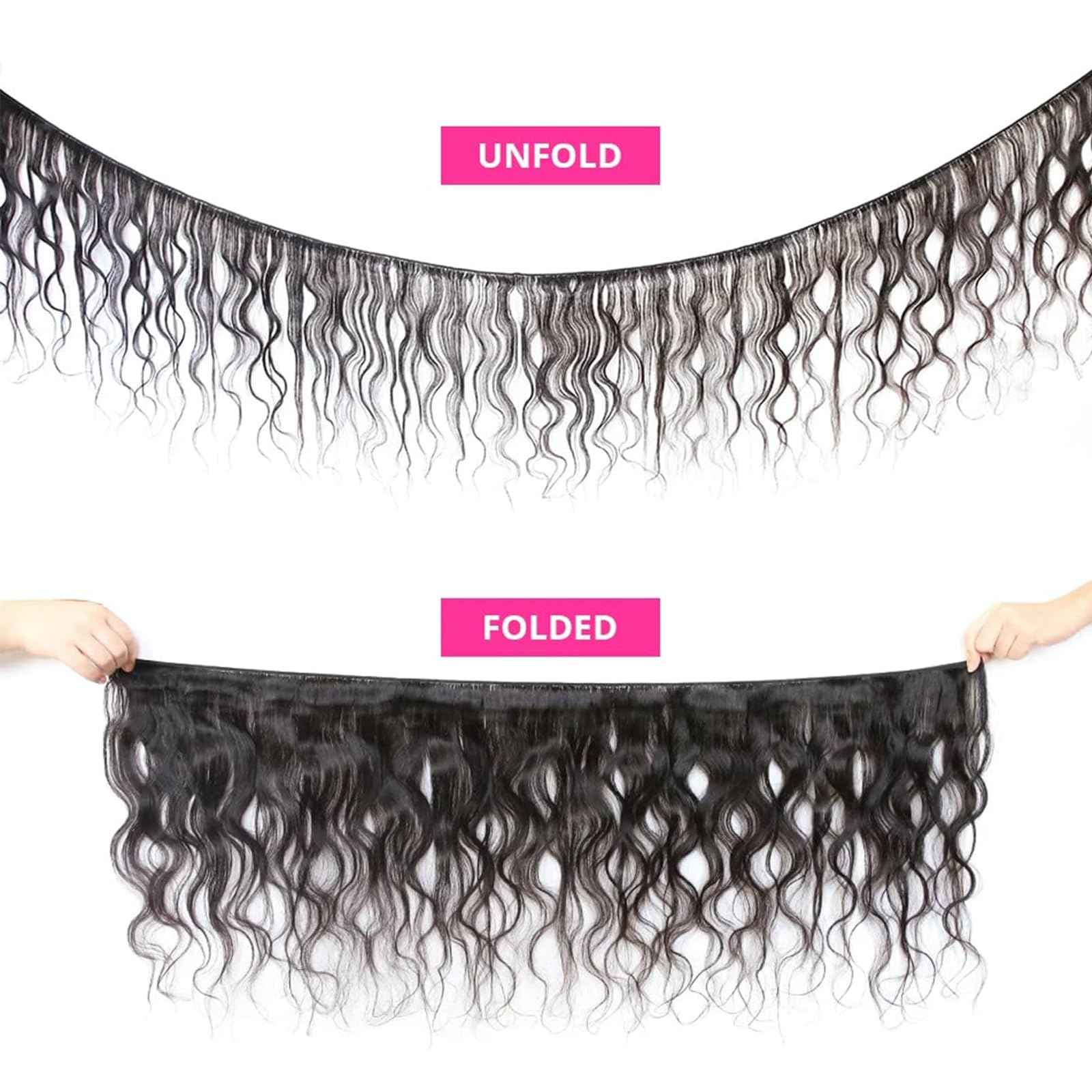 Human Hair Bundles Body Wave 100% Unprocessed Brazilian Virgin Human Hair Quick Weave Body Wave Hair Extensions for Black Women Natural Color 3 Bundles 18 18 18 Inch