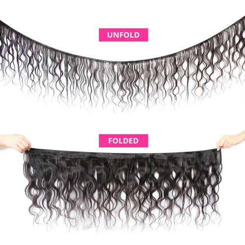 Body Wave Bundles Human Hair 20 22 24 Inch Human Hair Bundle 100% Unprocessed Brazilian Virgin Hair 3 Bundles Human Hair Extensions for Black Women Natural Color