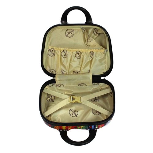 World Traveler 13-Inch Cosmetic Case Shoulder Tote, Paris Nights