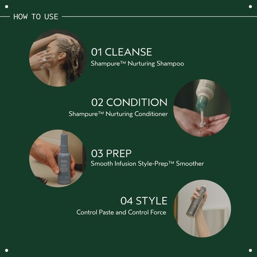 Aveda Shampure Nurturing Shampoo for Fine to Medium Hair | Gently Cleanses Hair | Daily Shampoo | 9% Naturally Derived* | Calming Aroma of Lavender & Ylang Ylang, 33.8 Fl Oz