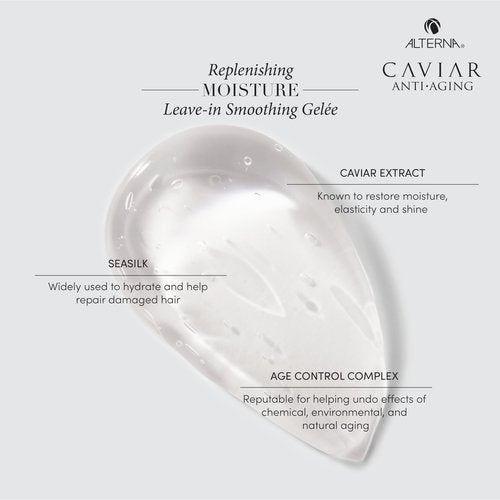 Alterna CAVIAR Anti-Aging Replenishing Moisture Leave-in Smoothing Gelee, 2 ct.