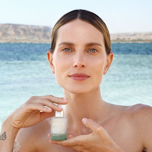 SEACRET Face Serum - Bio Skin Glow Multi-Acid Complex Night Serum for Face, Ampoule, 1 Fl.Oz 30ml.