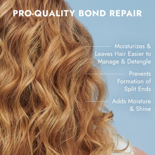 Bondbar Repairing Shampoo & Conditioner, Protects, Strengthens & Hydrates All Hair Types & Textures, Vegan, CrueltyFree, 33.8 Fl Oz
