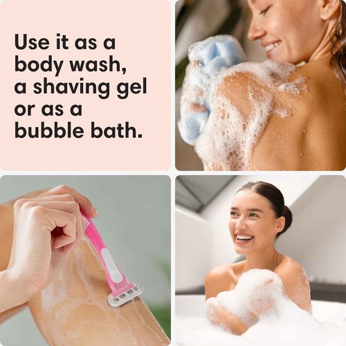 ShiKai Daily Moisturizing Shower Gel (Sandalwood, 1 Gallon) | with Hydrating Aloe Vera & Oatmeal | Scented Body Wash for Dry Skin Relief