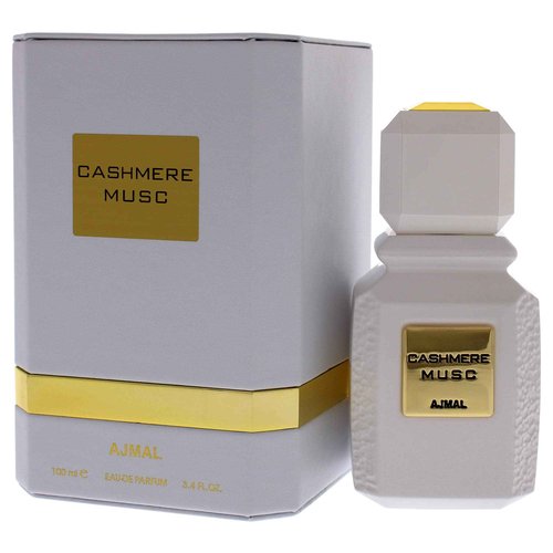 Ajmal Cashmere Musc Eau De Parfum 3.4 Oz / 100 ML For Men & Women | Long Lasting Musc Fragrance - Made In Dubai