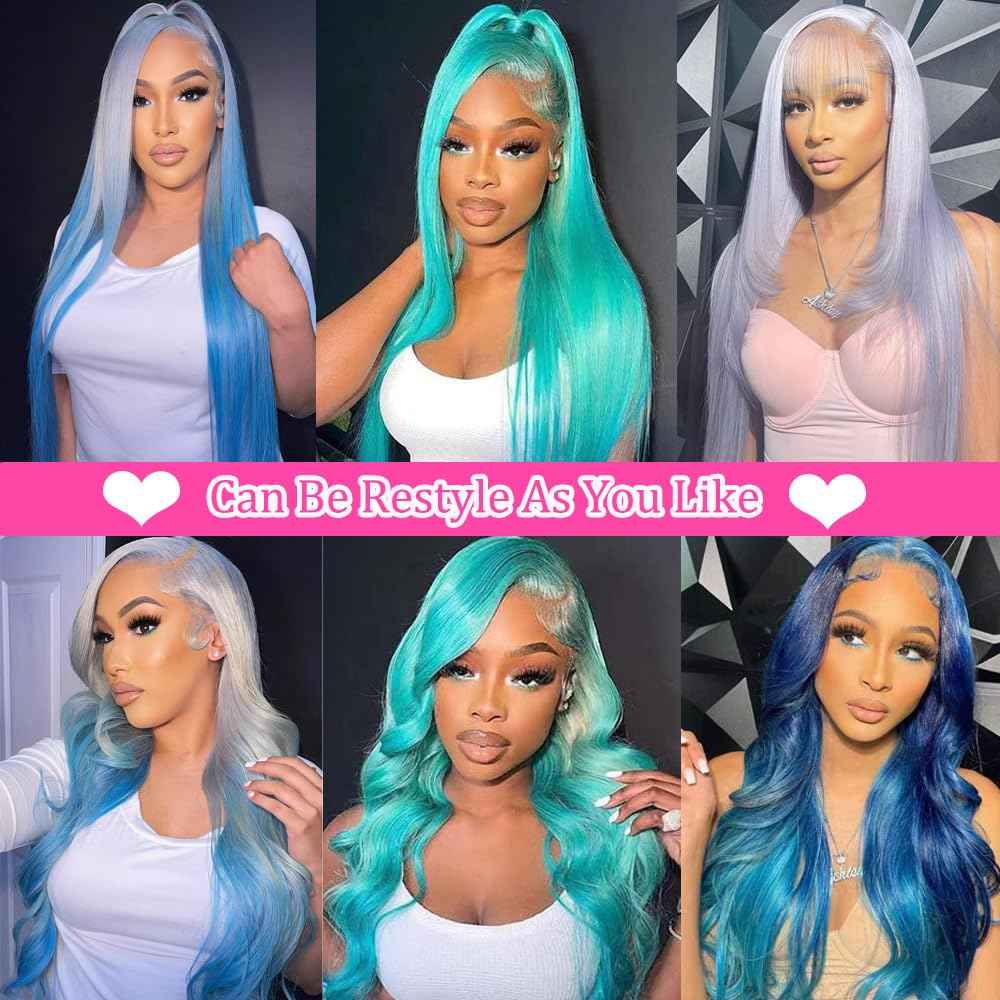 26 Inch 613 Lace Front Wig Human Hair Blonde 13X6 HD Transparent Lace Front Wigs Human Hair 180% Density Blonde Glueless Wigs 613 HD Straight Lace Frontal Wig Pre Plucked
