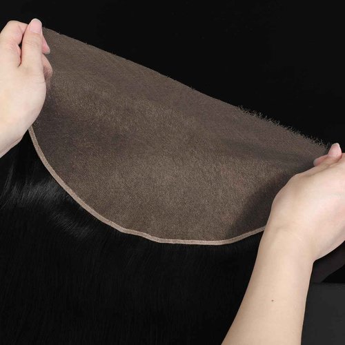 Knots Bleached CindiRiver 13x6 Frontal HD Lace Virgin Human Hair Straight, Pre Plucked Natural Hairline, Skinlike Real HD Lace Invisible Lace For Black Women