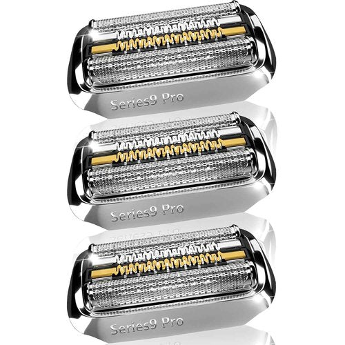 94M Series 9 Pro Electric Shaver Replacement Head for Braun Series 9 Pro and Series 9 Replacement Head for Electric Razors 9290cc, 9291cc, 9370cc, 9376cc, 9293s, 9260s, 9295cc, 9385cc (94M/3pcs)