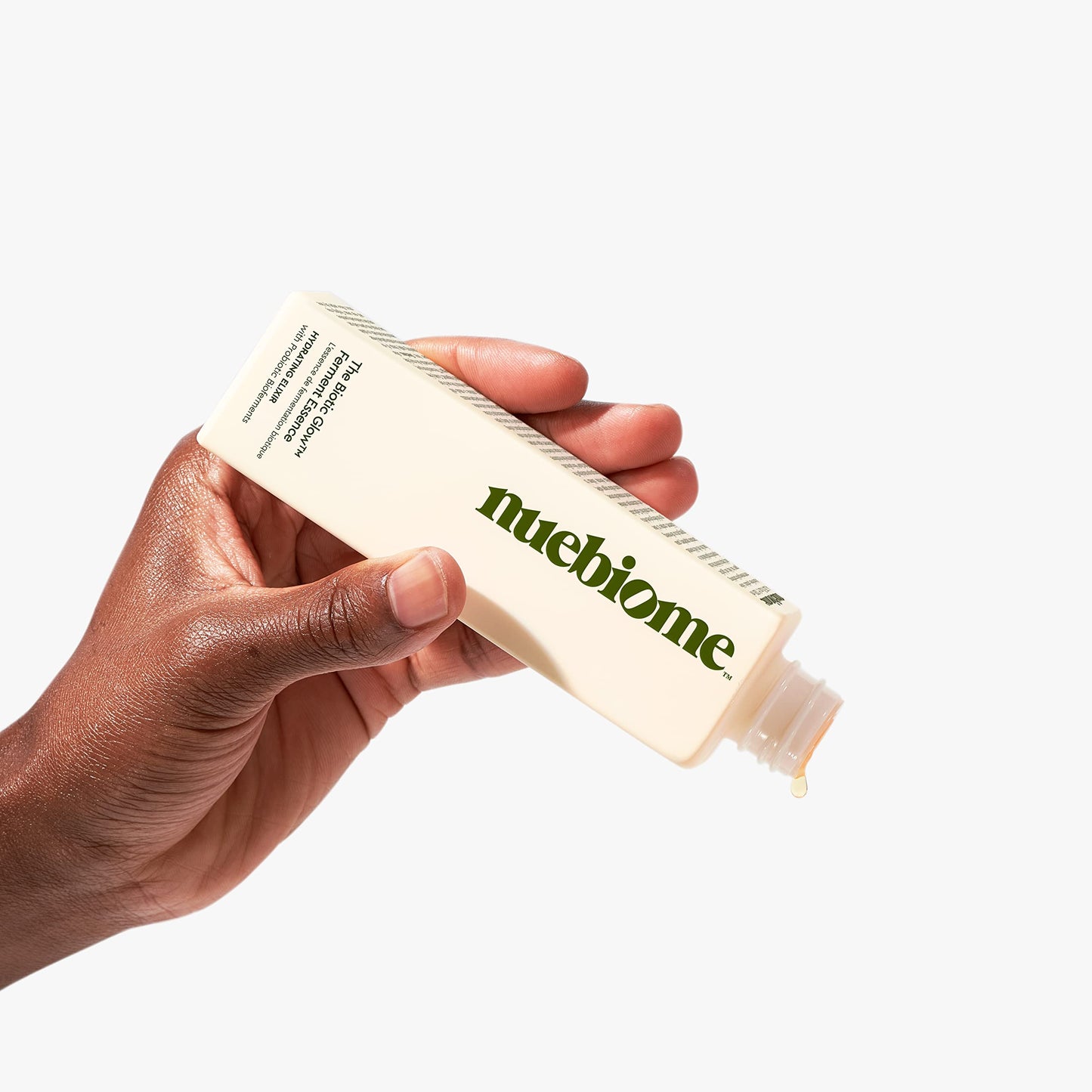 Nuebiome The Biotic Glow Ferment Essence, Alcohol-Free Face Essence, Gentle Exfoliant for Blackheads, Enlarged Pores, Wrinkles & Fine Lines; 128 mL