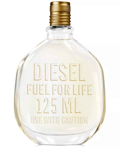Diesel Fuel for Life Eau de Toilette Spray Perfume for Men, 4.2 Fl. Oz.