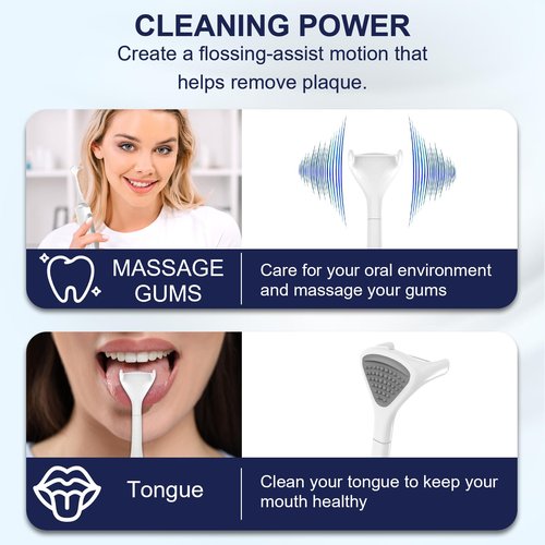 Electric Flosser with Replaceable Floss Picks (0.35 Foot (Pack of 1))