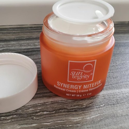 Suntegrity Synergy NiteFix - Renewal Cream, 2oz - use at night and wake up with Wow! skin.