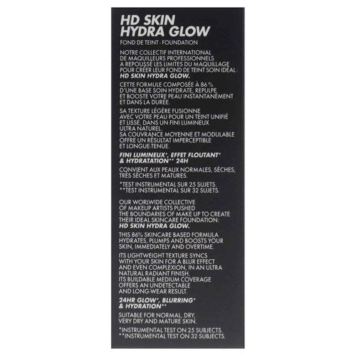 HD Skin Hydra Glow - 2Y36 Warm Honey by Make Up For Ever for Women - 1 oz Foundation