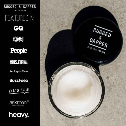 RUGGED & DAPPER Age + Damage Defense Facial Moisturizer, Age Defense Eye Complex and Moisture Fix Lip Balm