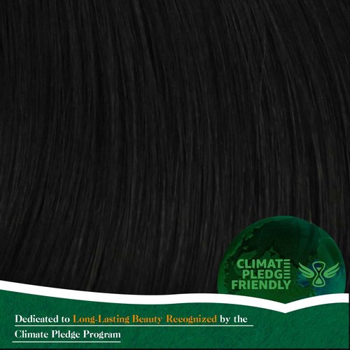 Easyouth Sew in Hair Extensions Human Hair Black Hair Extensions Weft Jet Black Sew in Hair Extension Real Human Hair Natural Looking 22 Inch 100G