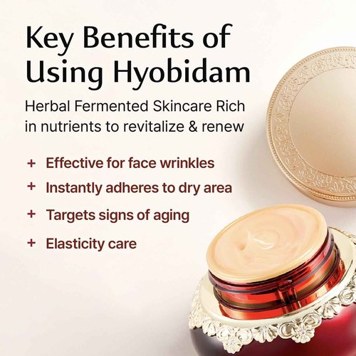 Sooryehan Hyobidam Fermented Eye Cream (0.84 fl oz) - Korean Skincare, Luxury Premium High-end Cream by LG Beauty. Intensive Skin Care.