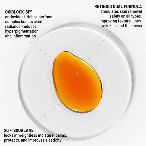 Dr. Brandt Bright This Way Glow Overnight Retinol Oil - Pure 2% Retinol Improves Wrinkles, Lines & Skin Texture - 1 fl oz