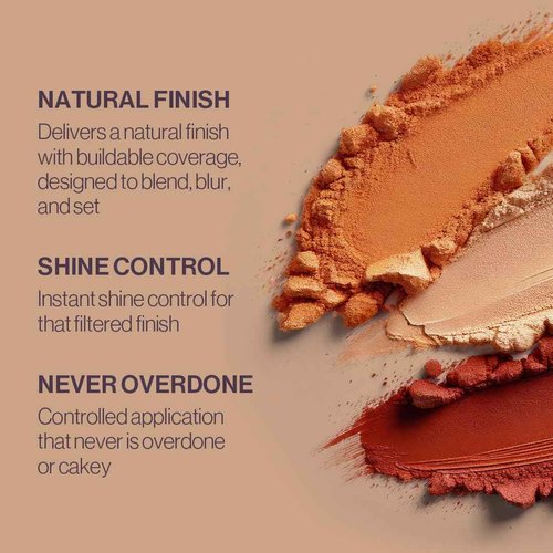 Anisa Beauty Multi-Powder Brush | Versatile Face Brush for Setting, Finishing| Soft Synthetic Fibers for Smooth Application | Professional Quality Makeup tool