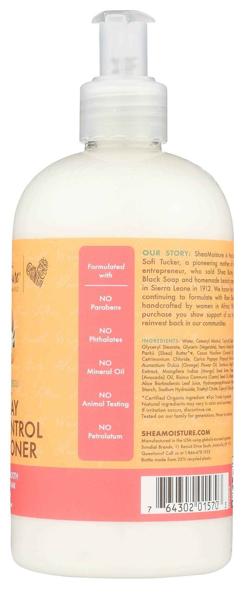 Shea Moisture, All Day Frizz Control Conditioner Papaya & Neroli, 13 Ounce