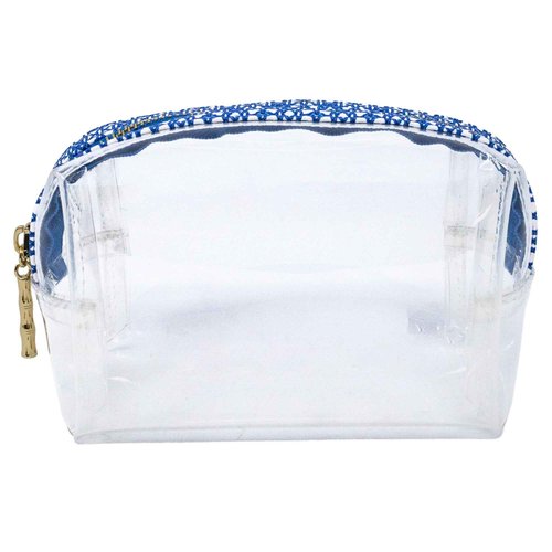 Lilly Pulitzer 4 Piece Travel Toiletry Bag, Cute Luggage Case for Adults, Zipper Pouch Set for Cosmetics, Small Pouch Bag for Supplies, Makeup or Toiletries (The Hottest Spot)