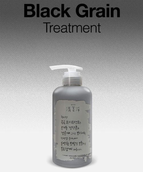 chungmijung] Black grain Treatment / Weak acid natural oily scalp treatment Dandruff treatment_ Organic 28 Ingredients from Nature