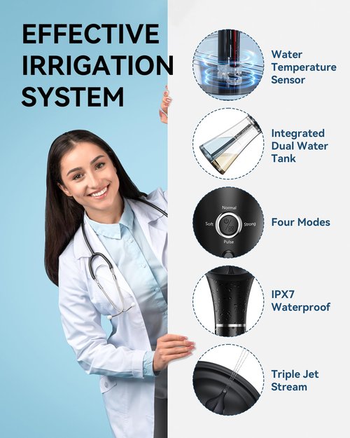 KAUGIC Ear Wax Removal Kit & Ear Cleaner, Easy One-Hand Use with Built-in Tank, IPX7 Waterproof, 4 Modes, FSA/HSA Eligible