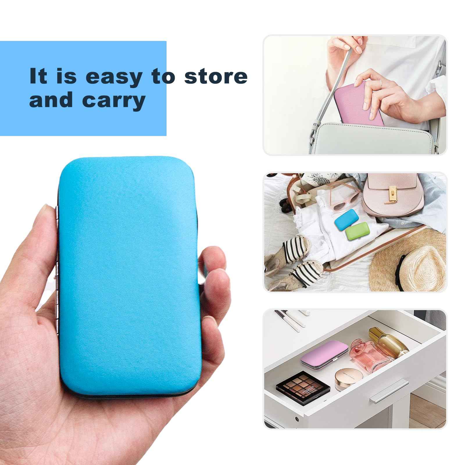 48pack Bulk Manicure Set, Nail Clippers Kit Stainless Steel Fingernail Clippers, Sturdy Nail Tip Cutter Trimmers Professional Grooming Toenail Clippers Personal Pedicure Kits Gift (8-in-1, 4 Colors)