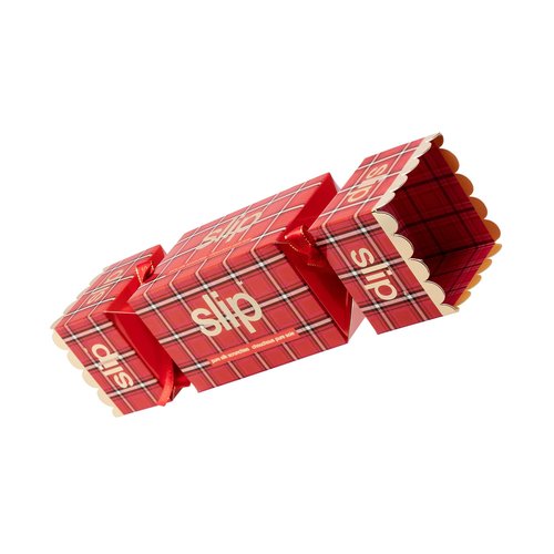 slip Skinny Scrunchies in Holiday Cracker Packaging: Anti-Crease, Anti-Breakage Slipsilk™ Design Protects Delicate Hair | Includes 10 Pure Silk Scrunchies, Jean