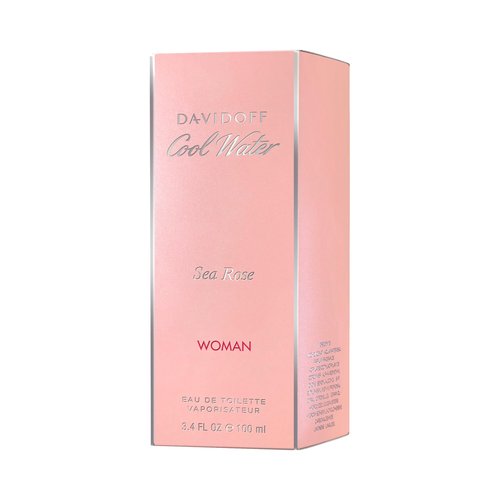 Davidoff Cool Water Sea Rose Eau de Toilette – Women's Floral Perfume – With Notes of Nashi pear & Peonies – Long Lasting Fragrance 3.4 fl oz