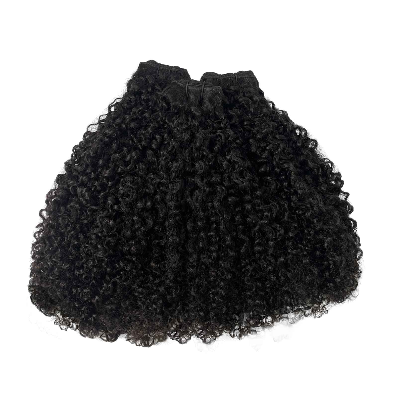 Human Hair Bundles 14 16 18 Inch 3 Bundles Unprocessed Messy Burmese Curly Raw Hair Extension Real Human Hair 15A Natural Color Water Wave Human Hair Weft Extensions Full Ends