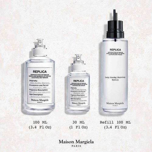 Maison Margiela - Replica - Lazy Sunday Morning Eau de Toilette - Fresh & Floral Fragrance - With Lily of the Valley, Iris Accord & White Musks Accord - 1.0 Fl Oz