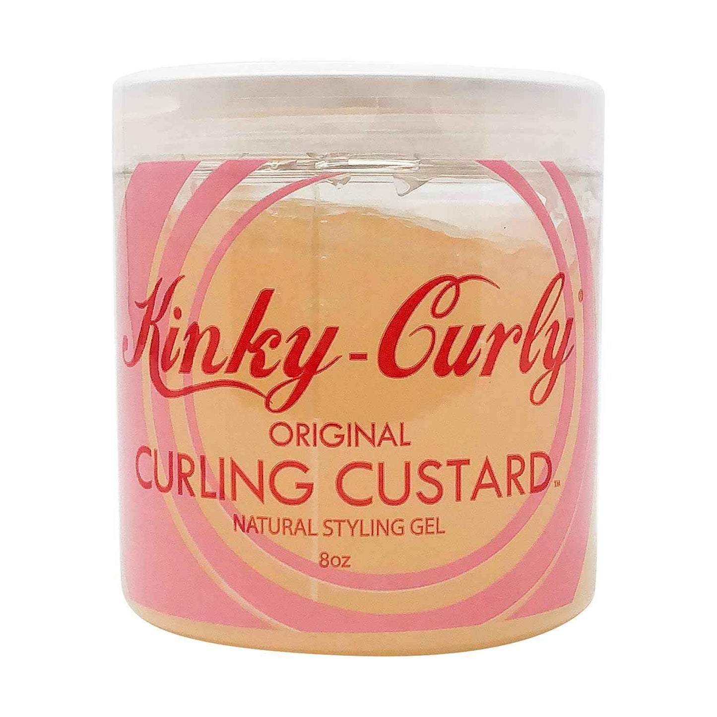 Kinky Curly Original Curling Custard Natural Styling Gel 8oz Pack of 3