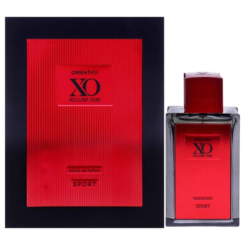 Orientica XO Xclusif Oud Sport Extrait de Parfum – Spicy, Woody, Amber, Lavender, Jasmine, Saffron, Orange Blossom, Cedar, Oakmoss, Tonka - Arabic Perfume for Men & Women – 2.0oz / 60ml