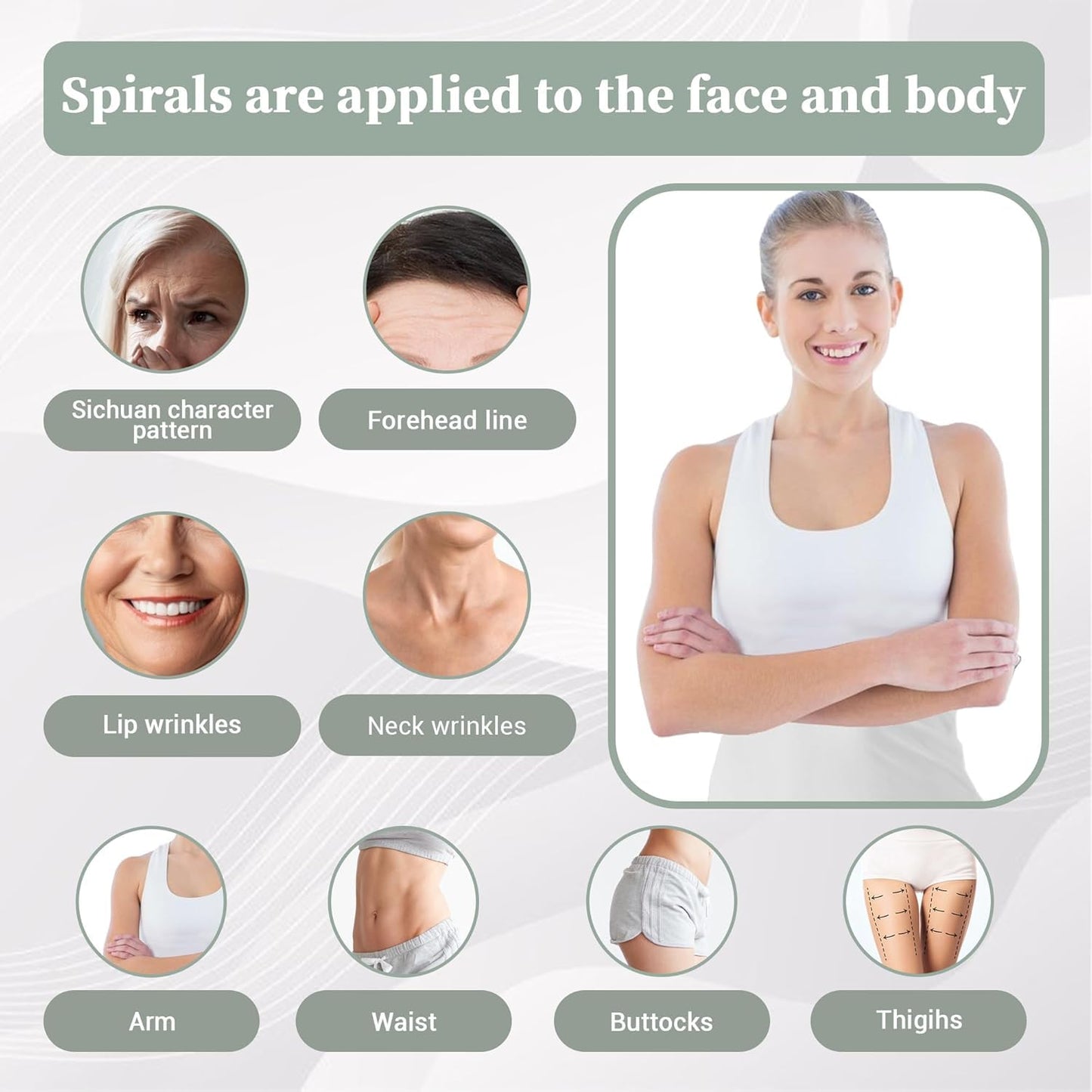 HYPOD PDO Screw Threads, Pdo Threads for Face Lift, Whole Body Protein Threads Lift Face Improve Skin Quality (100PCS-S29G-50mm)