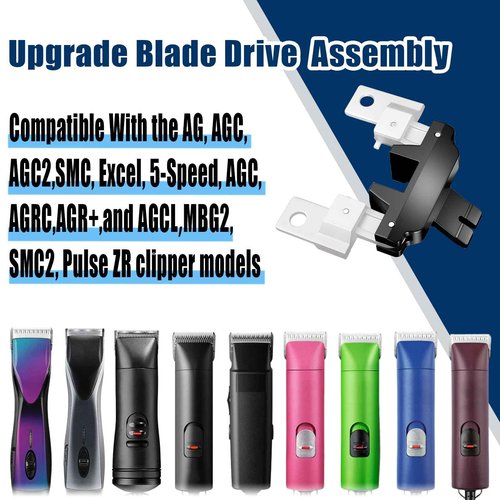 DODAER Upgrade Metal Blade Drive Assembly Lever Compatible with Andis AG & AGC pet Clipper (10 Pack)