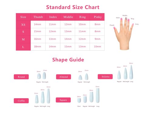 LOVFUL Press on Nails Eternal Stunning | Handmade with Full Covered Crystals | Reusable Fake Nails | Square Long 2.2 in | H46-M