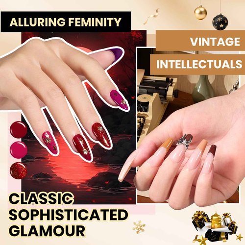 Beetles 110 PCS Gel Nail Polish Set, 100 Colors Infinite Inspiration Gift Spree All Season Red Brown Green Black Gel Polish with 5Pcs Base Top Coat Soak off UV Gel for Manicure Lovers DIY at Home