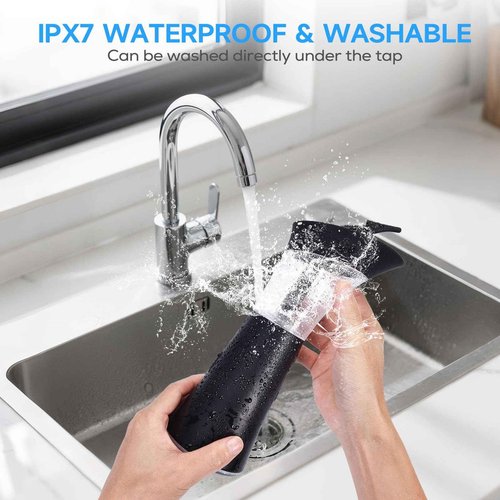 2025 New Upgraded ear cleaner earwax removal with One-Piece Waste Tank, Safe electric ear wax removal with Water Temperature Sensor,Ear Irrigation Kit & USB-A to C Cable