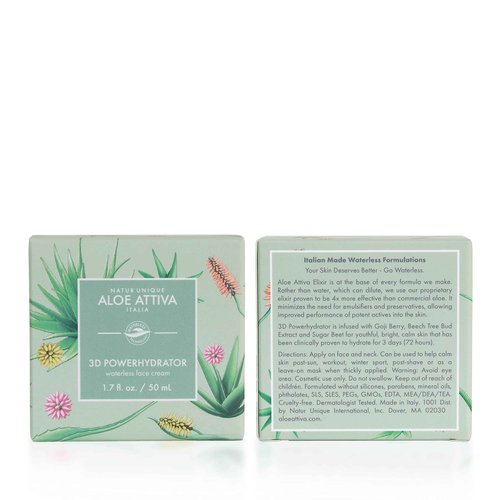 Aloe Attiva 3D POWERHYDRATOR gel cream moisturizer