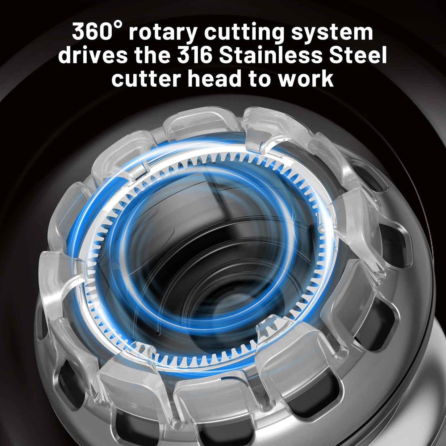 Moricsom Self Haircut Kit for Men – IPX6 Waterproof Rechargeable DIY Cut System Head Trimmer Cutter Machine with Sideburns Tool for Man, Simple Hair Cutting for Males Gradual Short Hair (Black)