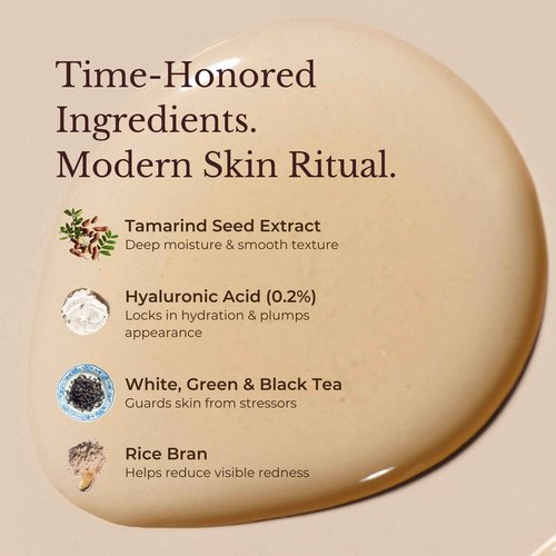 JUARA Triple Tea Hydrating Toner - Hyaluronic Acid Face Toner with Antioxidants, Oil-Free Plumping Gel for All Skin Types, 3.3 oz