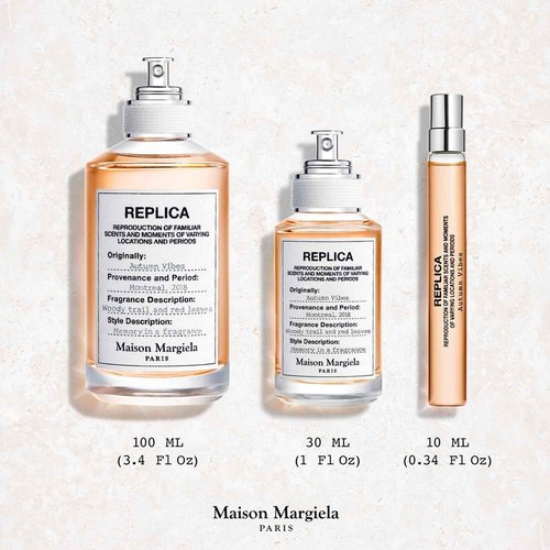 Maison Margiela - Replica - Autumn Vibes Eau de Toilette - Woody & Earthy Fragrance - With Cedarwood & Cardamom - 1.0 Fl Oz