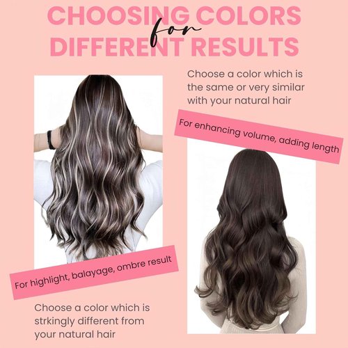 FUOTONBUTY Clip in Extensions Real Human Hair 7pcs, Natural and Seamless 90g (Caramel Blonde to Bleach Blonde, 20 inch)