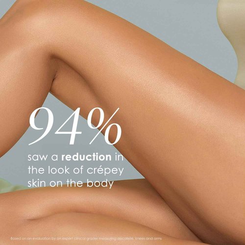 Body Firm Crepe Erase Body Repair Treatment, Anti Aging Firming Lotion with Collagen Peptides, Shea Butter, Vitamin E, Squalane and More, Promotes Women's Natural Collagen Production, 10 Oz