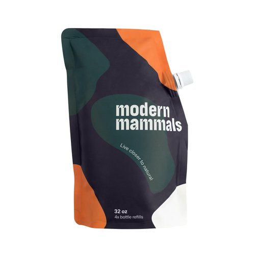 Modern Mammals Men's Shampoo Alternative I Sulfate Free CoWash I Enhances Natural Hair Volume I Lather Free, Cleansing, Hydrating, Replaces Conditioner, 2 in 1, I Barber Recommended (32oz)