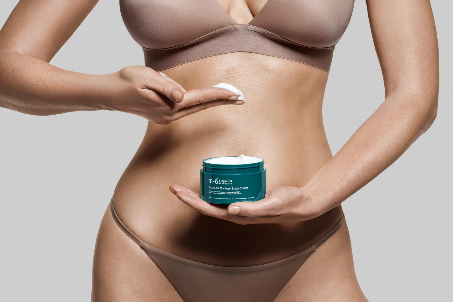 m-61 ProSculpt Contour Body Cream | Firming Body Lotion Clinically Shown To Tighten, Tone, and Sculpt. Creamy, Fragrance Free - 5 Oz.
