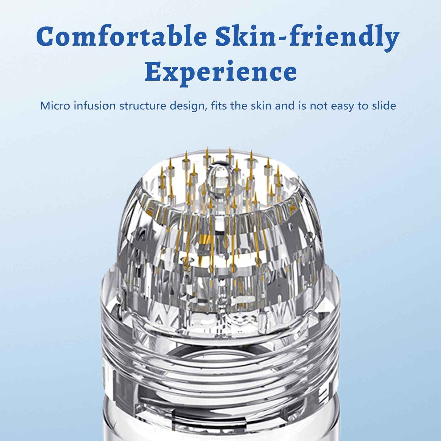 Micro Infusion for Skin Care, Collagen, Peptide, Hyaluronic Acid Serum, Face Serum and Stamp 0.05mm