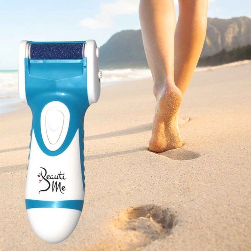 Callus Remover Professional Electronic Pedicure Foot File - Remove Hard Callused Dead and Cracked Skin (Blue)