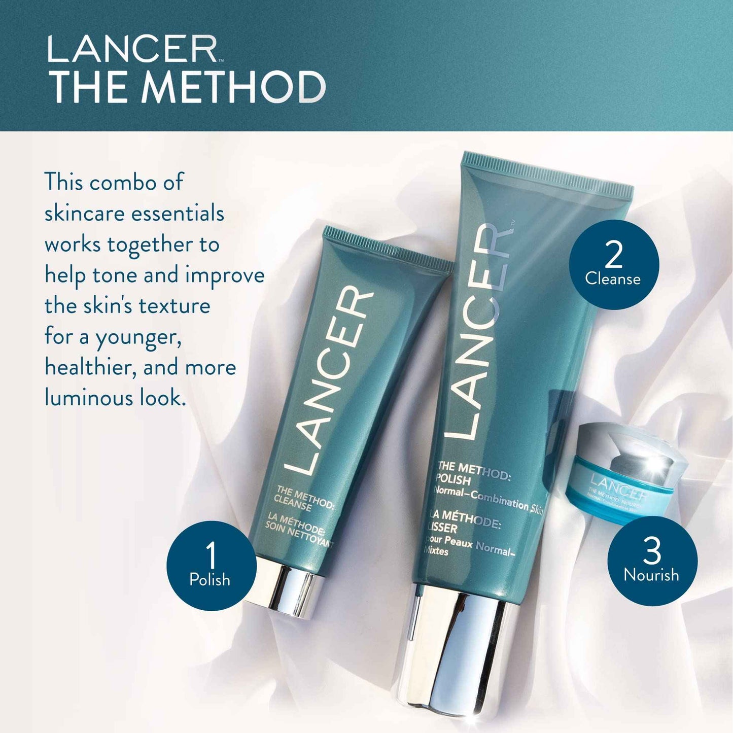 Lancer Skincare The Method: Cleanse Face Cleanser, Daily Face Wash with Salicylic Acid, Bonus Size, (Skin Type), 8 Fluid Ounces